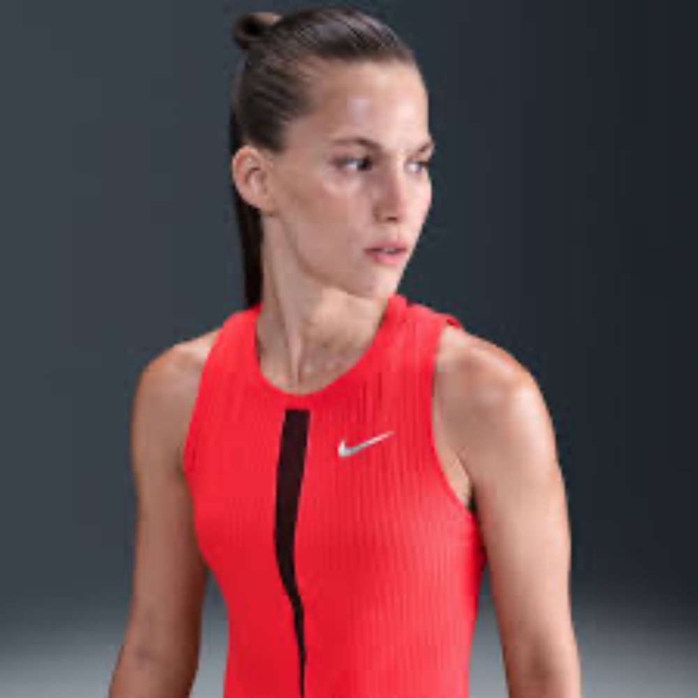 Nike, Womens, sporty Tank top, Red sz X-Large